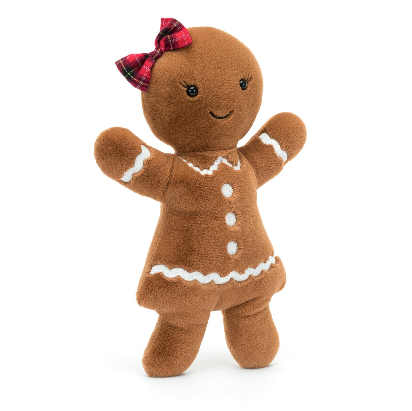 Jellycat Jolly Gingerbread Ruby Large – Festive Plush for Cozy Holidays