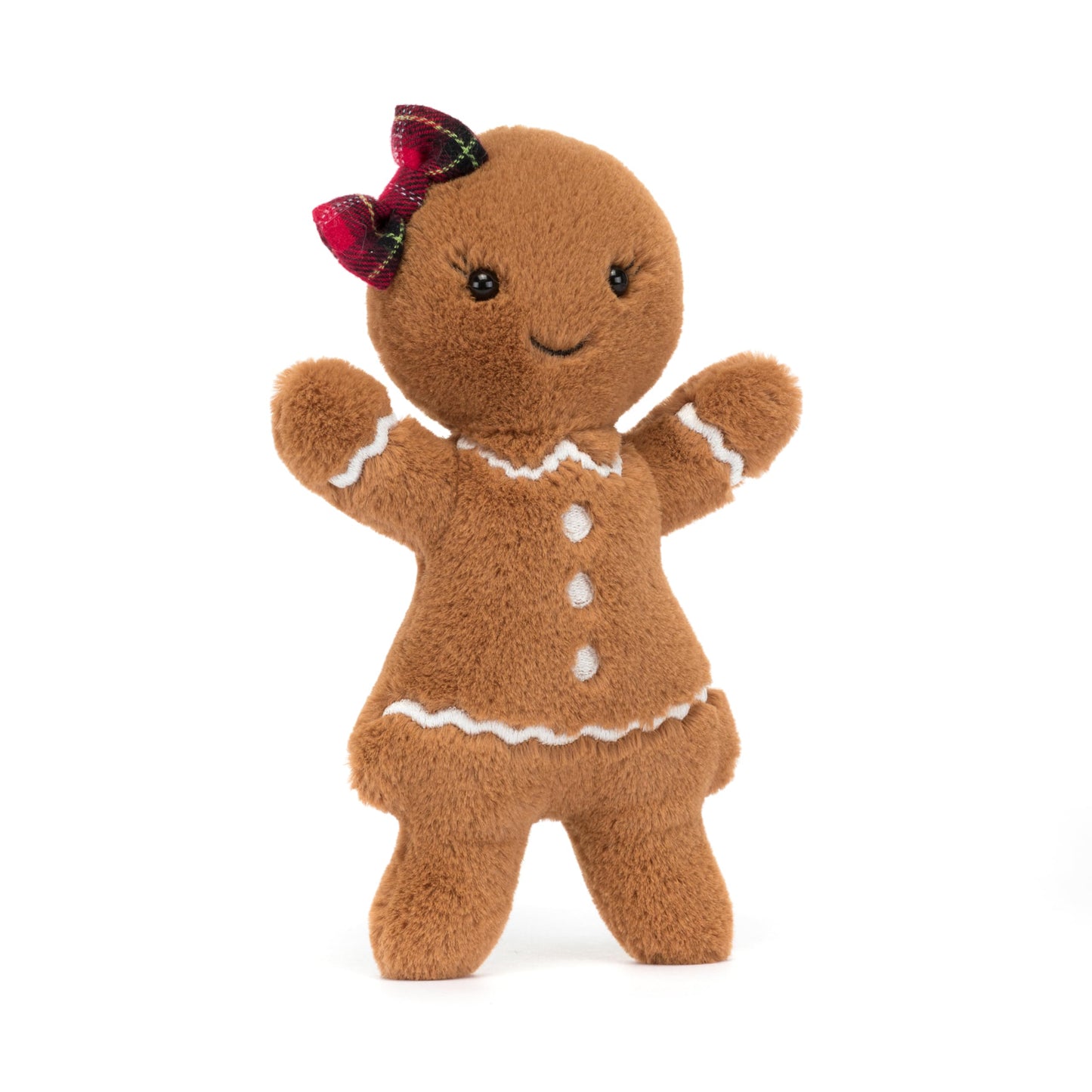 Jellycat Jolly Gingerbread Ruby Plush Toy – 7-Inch Christmas Comfort