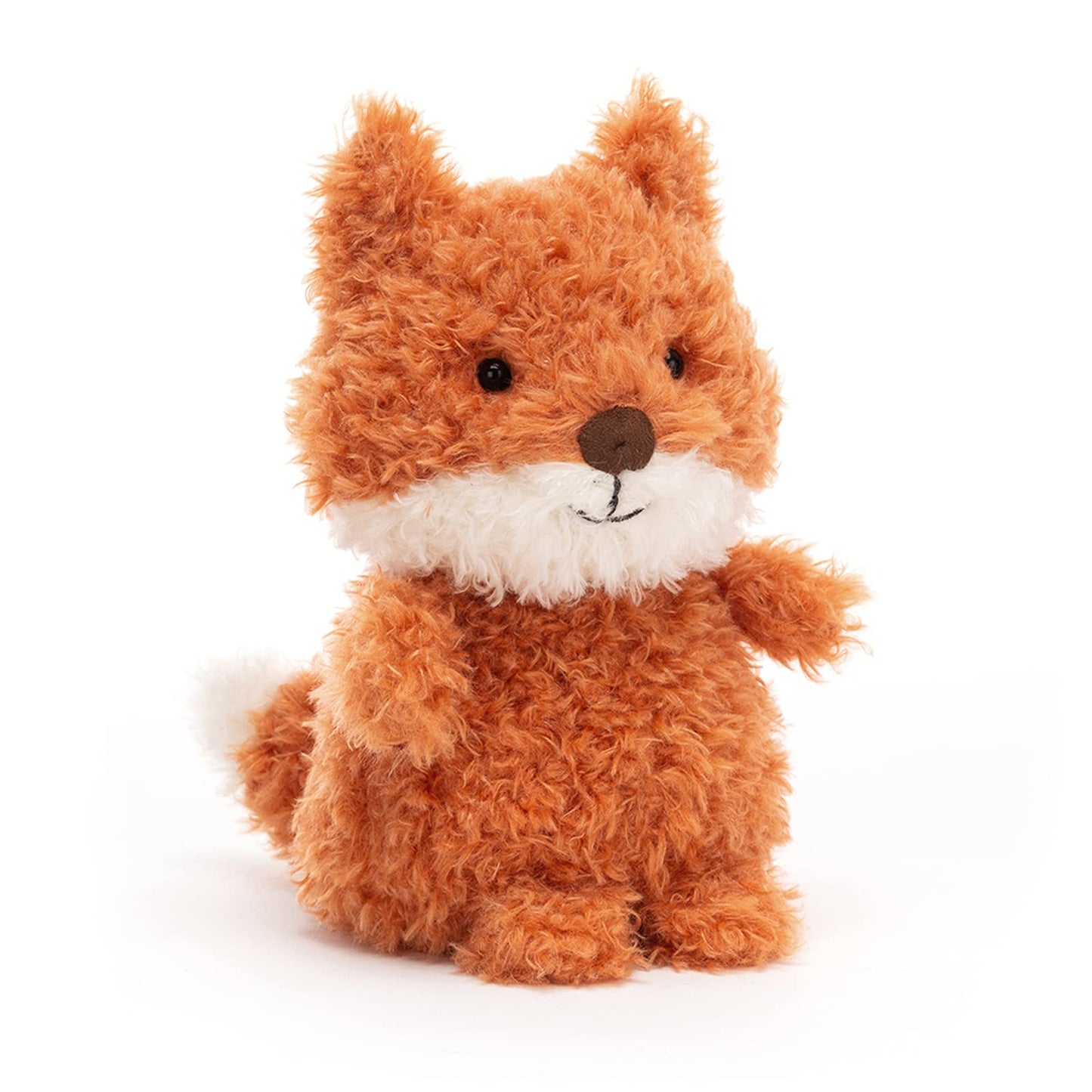 Jellycat Little Fox Stuffed Animal, 7in — Woodland Plush Toy | Classic Children's Gift