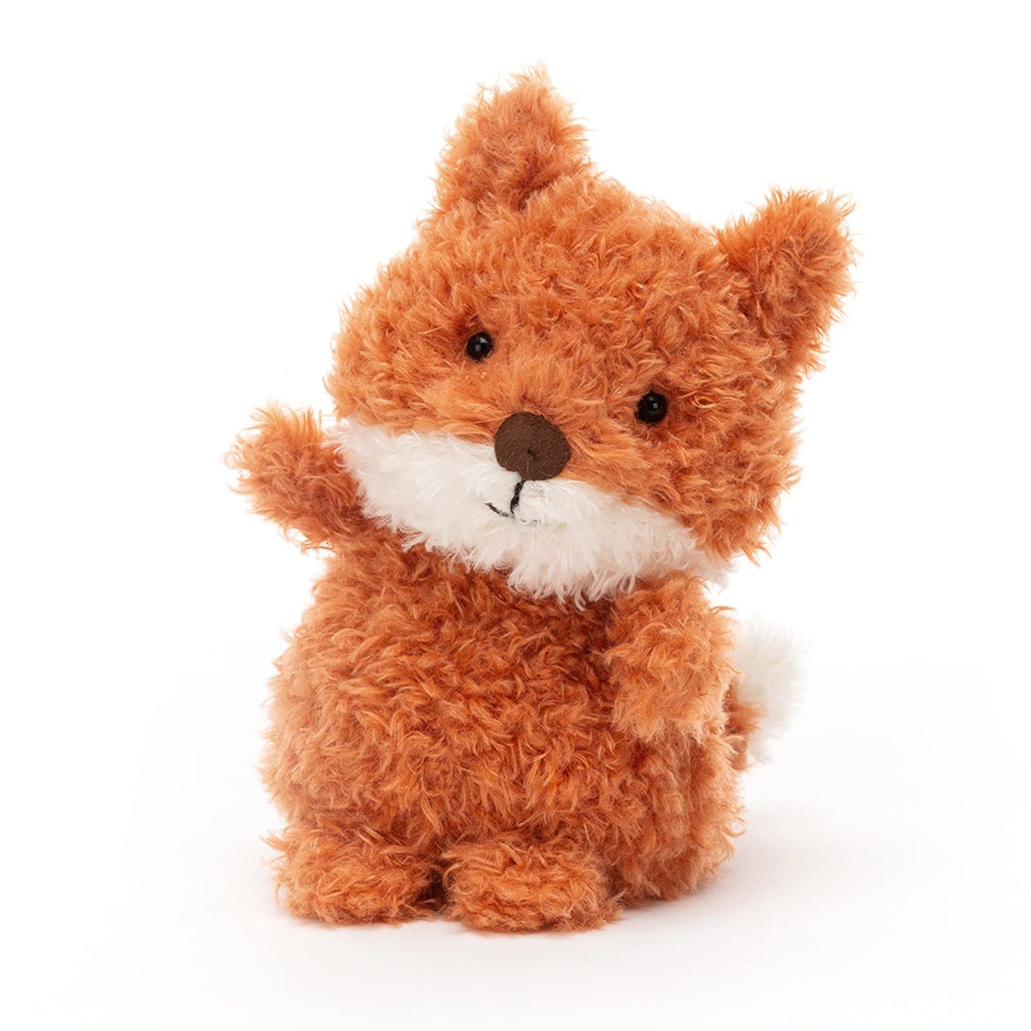 Jellycat Little Fox Stuffed Animal, 7in — Woodland Plush Toy | Classic Children's Gift