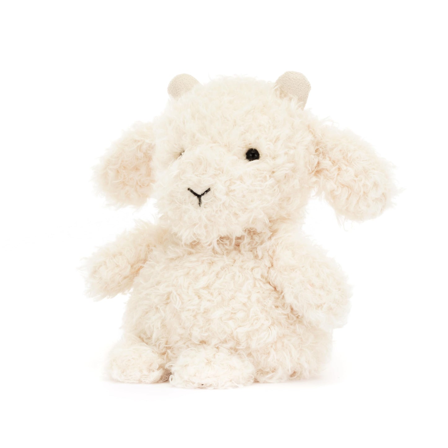Jellycat Little Goat Stuffed Animal - 7-Inch Farmyard Plush Toy