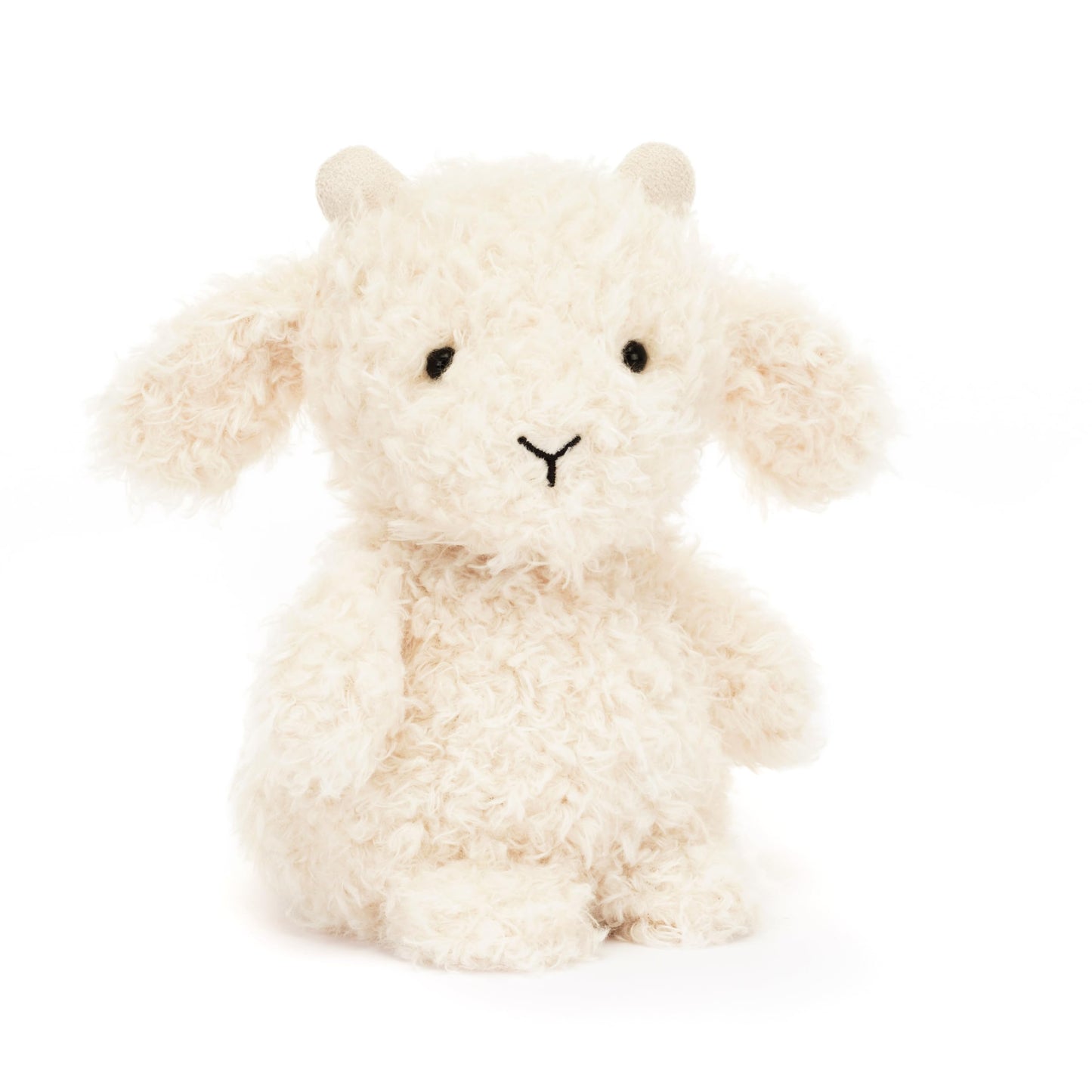 Jellycat Little Goat Stuffed Animal - 7-Inch Farmyard Plush Toy