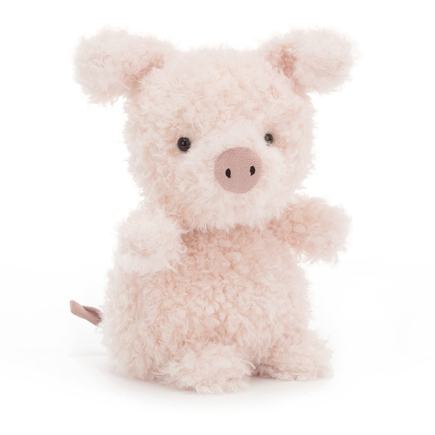 Jellycat Little Pig Plush Toy – 7-Inch Farmyard Stuffed Animal | Soft Pink Baby Gift