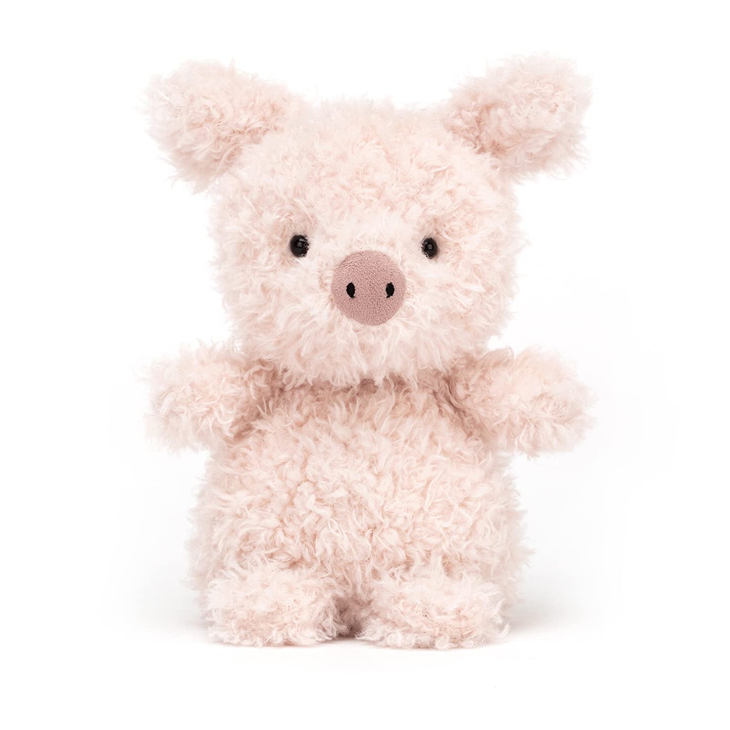 Jellycat Little Pig Plush Toy – 7-Inch Farmyard Stuffed Animal | Soft Pink Baby Gift