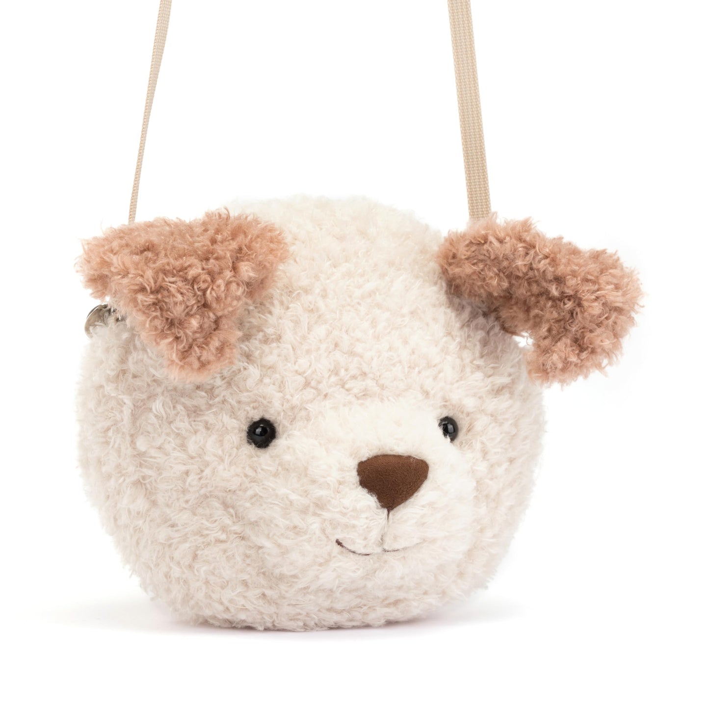 Jellycat Little Pup Plush Bag - 7.5in Crossbody Purse | Playful Handbag for All Ages