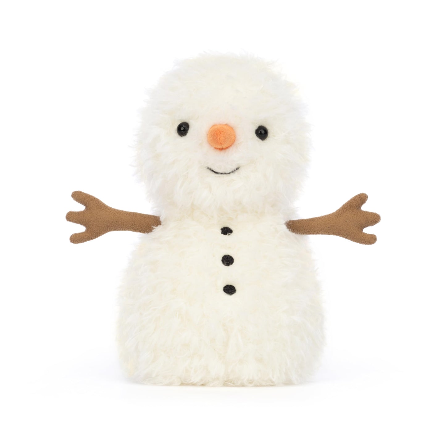 Jellycat Little Snowman Stuffed Toy – 7-Inch Snowman Plush for Cozy Cuddles