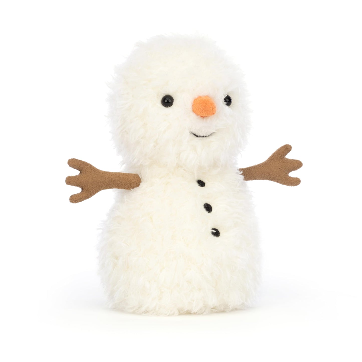 Jellycat Little Snowman Stuffed Toy – 7-Inch Snowman Plush for Cozy Cuddles