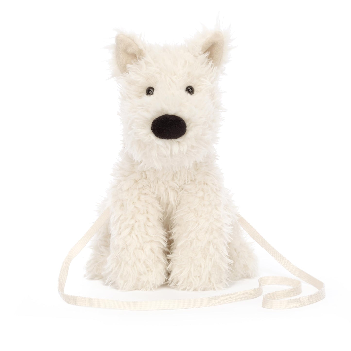 Jellycat Munro Scottie Dog Plush Bag – 9-Inch Crossbody Purse