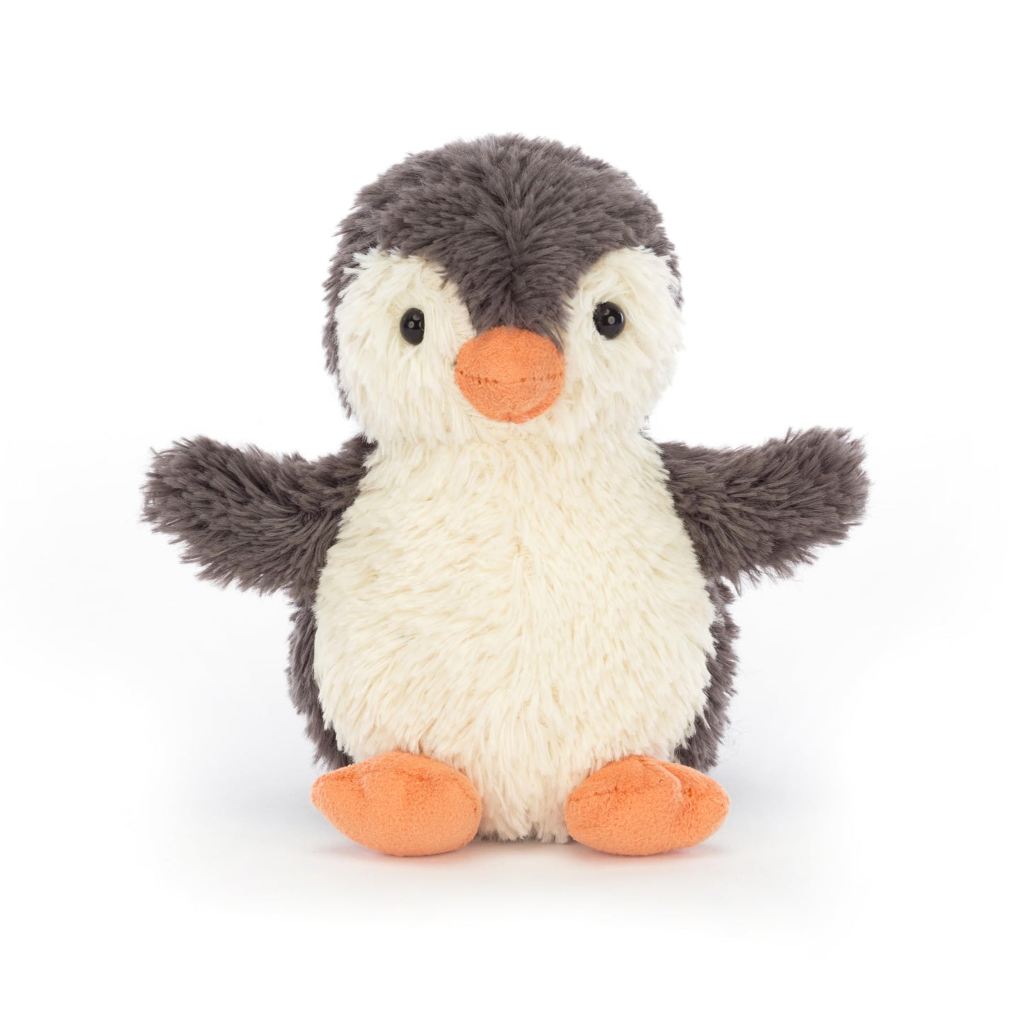 Jellycat Peanut Penguin Stuffed Animal, Small — Soft Plush Toy for Babies and Kids