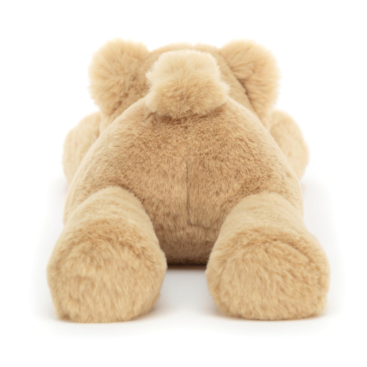 Jellycat Smudge Bear Medium Plush Toy – 9.5in Honey Fur Teddy Bear