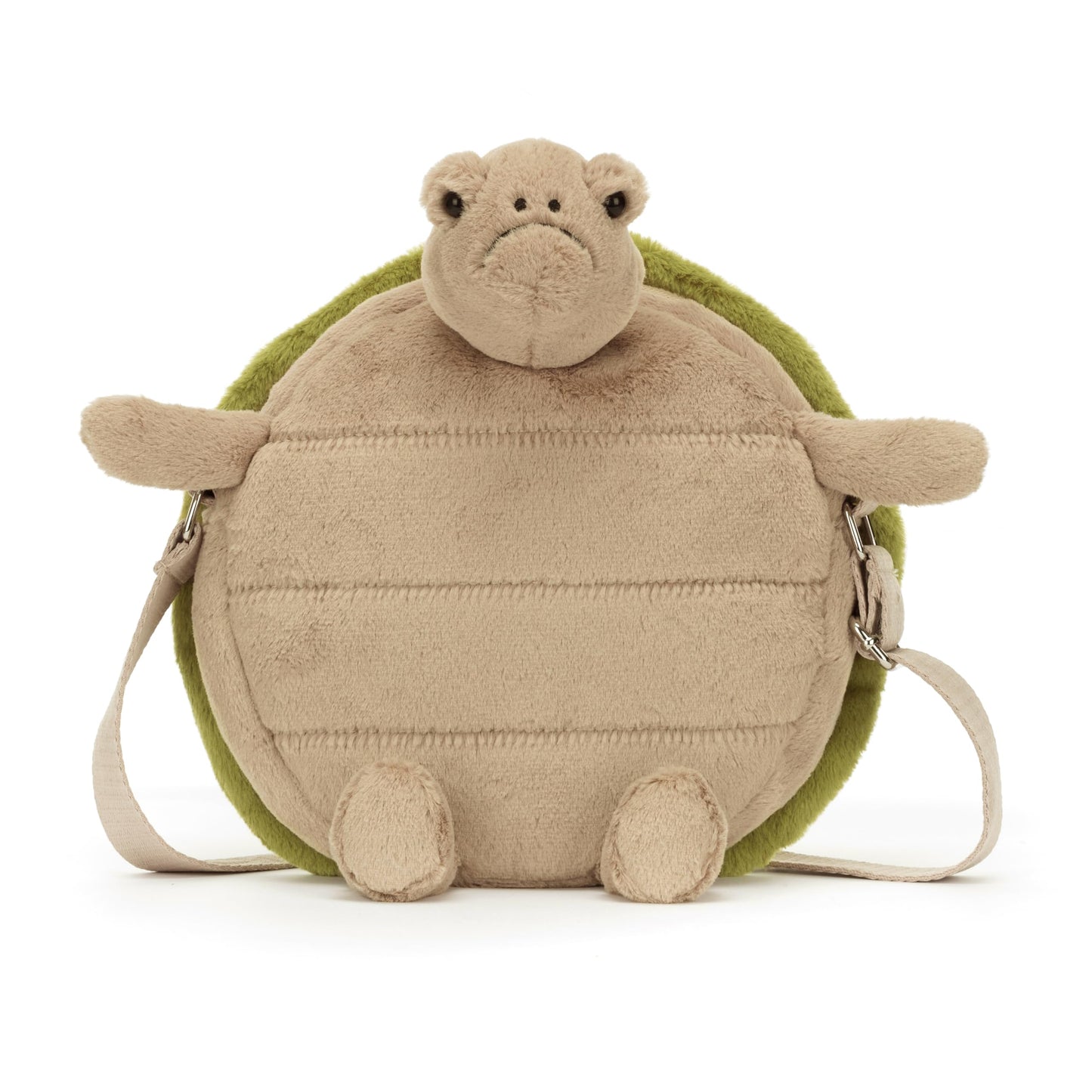 Jellycat Timmy Turtle Plush Bag 10-Inch Crossbody Purse | Soft, Unique Accessory