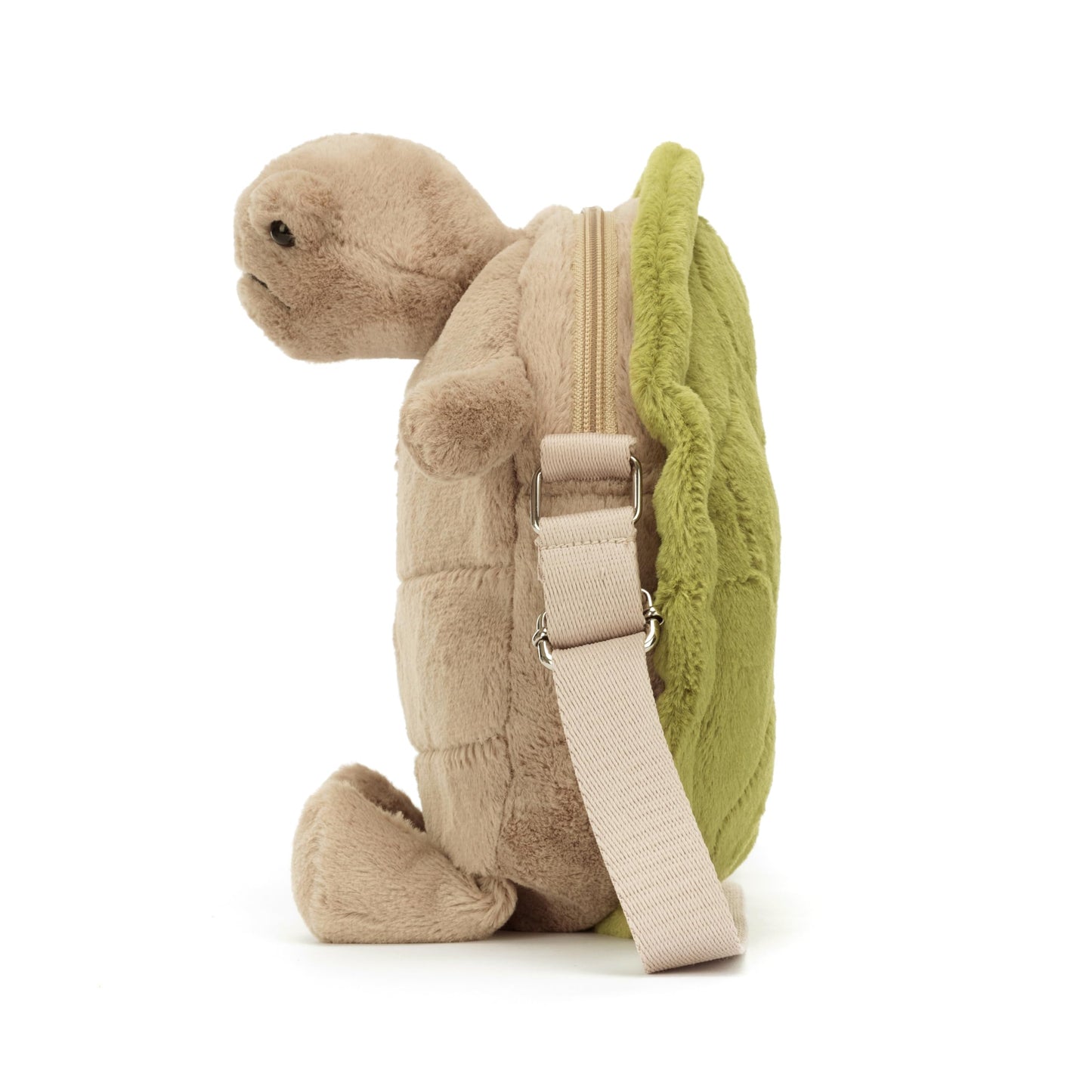 Jellycat Timmy Turtle Plush Bag 10-Inch Crossbody Purse | Soft, Unique Accessory