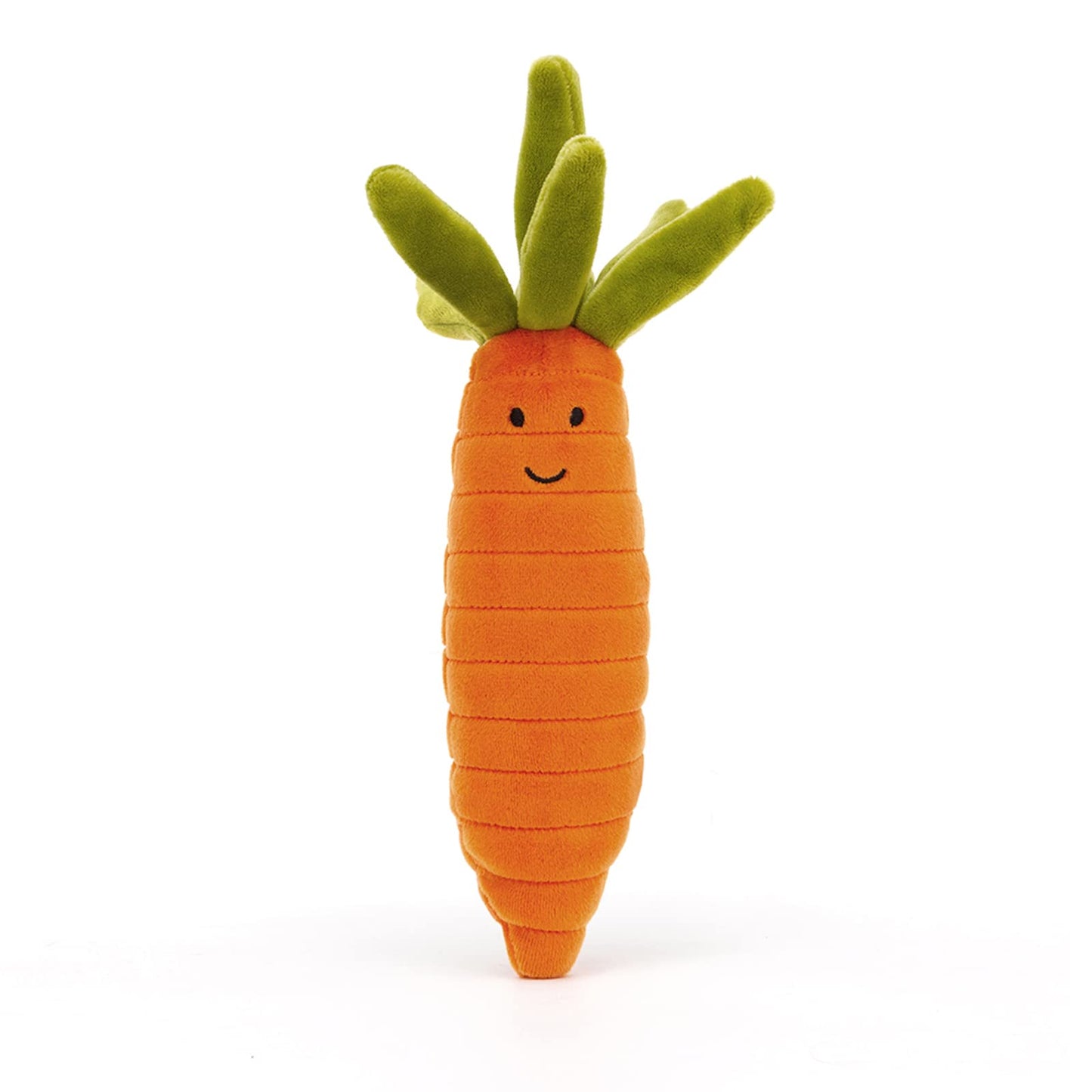 Jellycat Vivacious Vegetable Carrot Stuffed Toy – 6.7-Inch Plush Veggie Gift