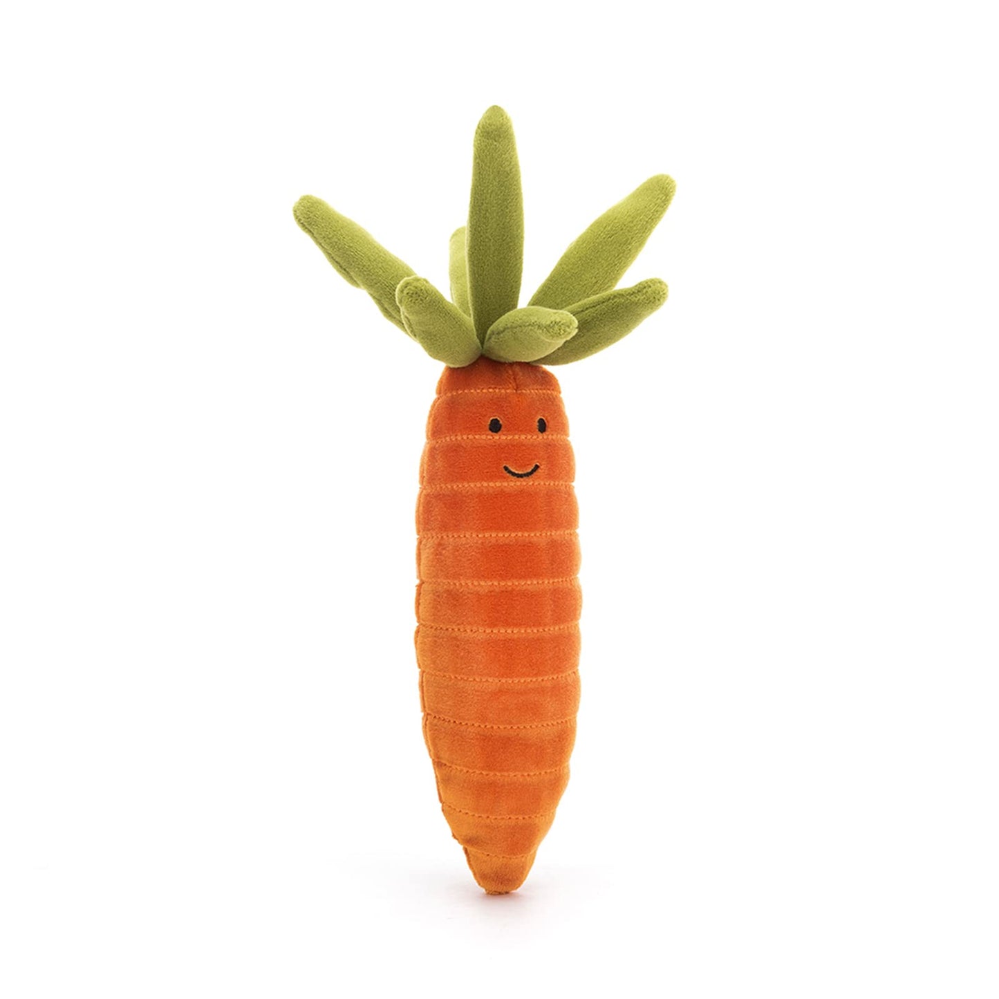 Jellycat Vivacious Vegetable Carrot Stuffed Toy – 6.7-Inch Plush Veggie Gift