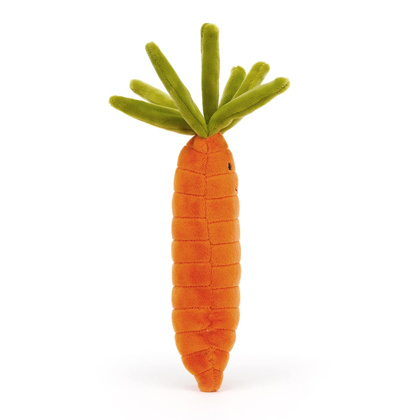 Jellycat Vivacious Vegetable Carrot Stuffed Toy – 6.7-Inch Plush Veggie Gift