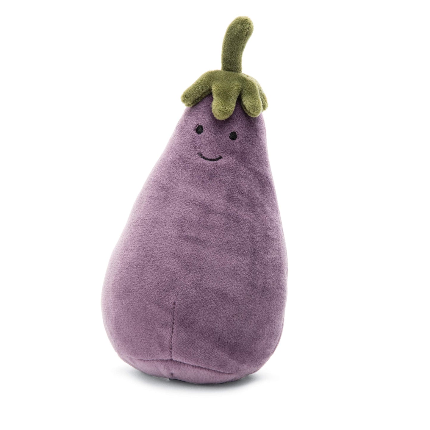 Jellycat Vivacious Vegetables Egg Plant Plush, 7-Inch – Soft Baby Toy