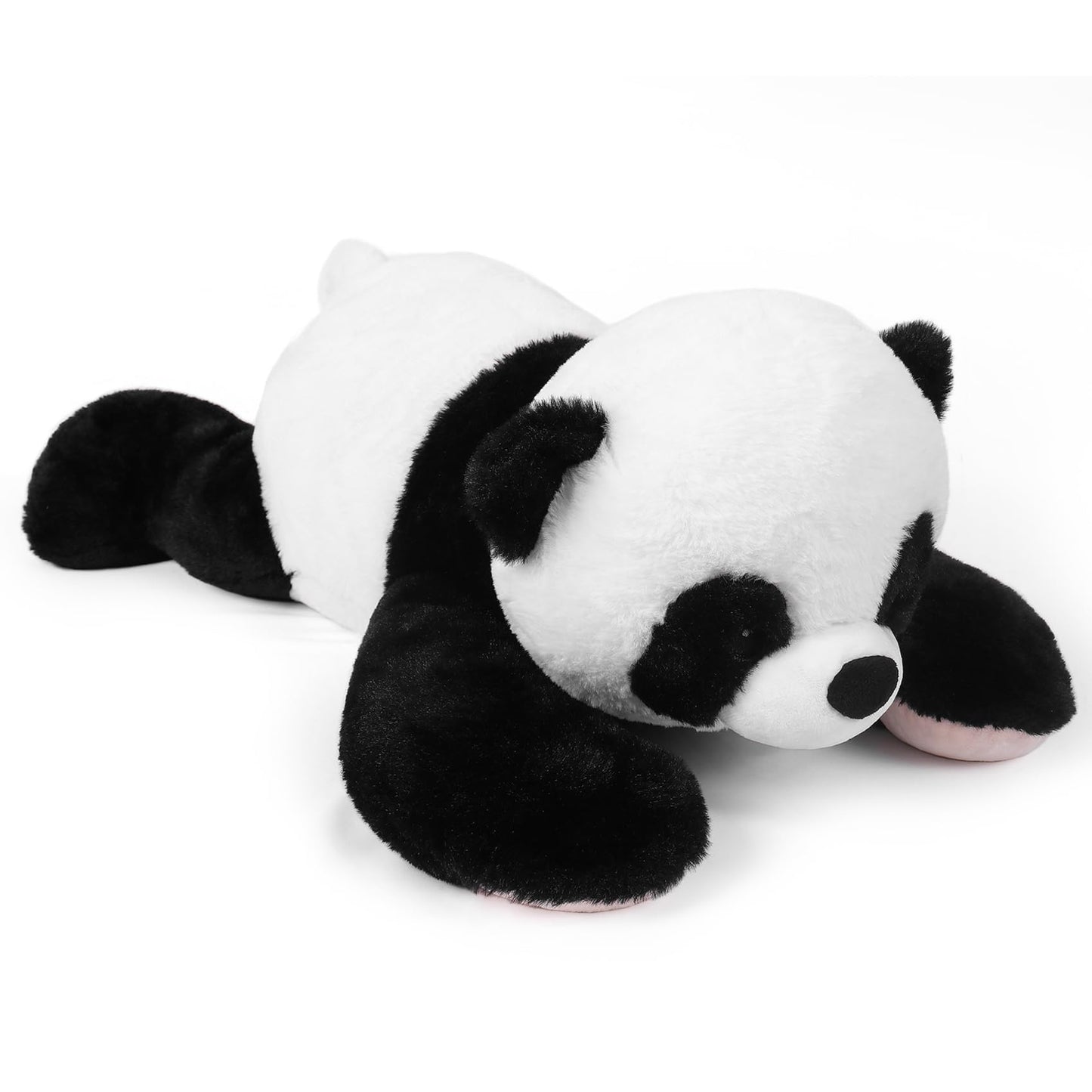 JellyMallow Panda Weighted Plush Pillow – 5lbs, 24-Inch Giant Plush