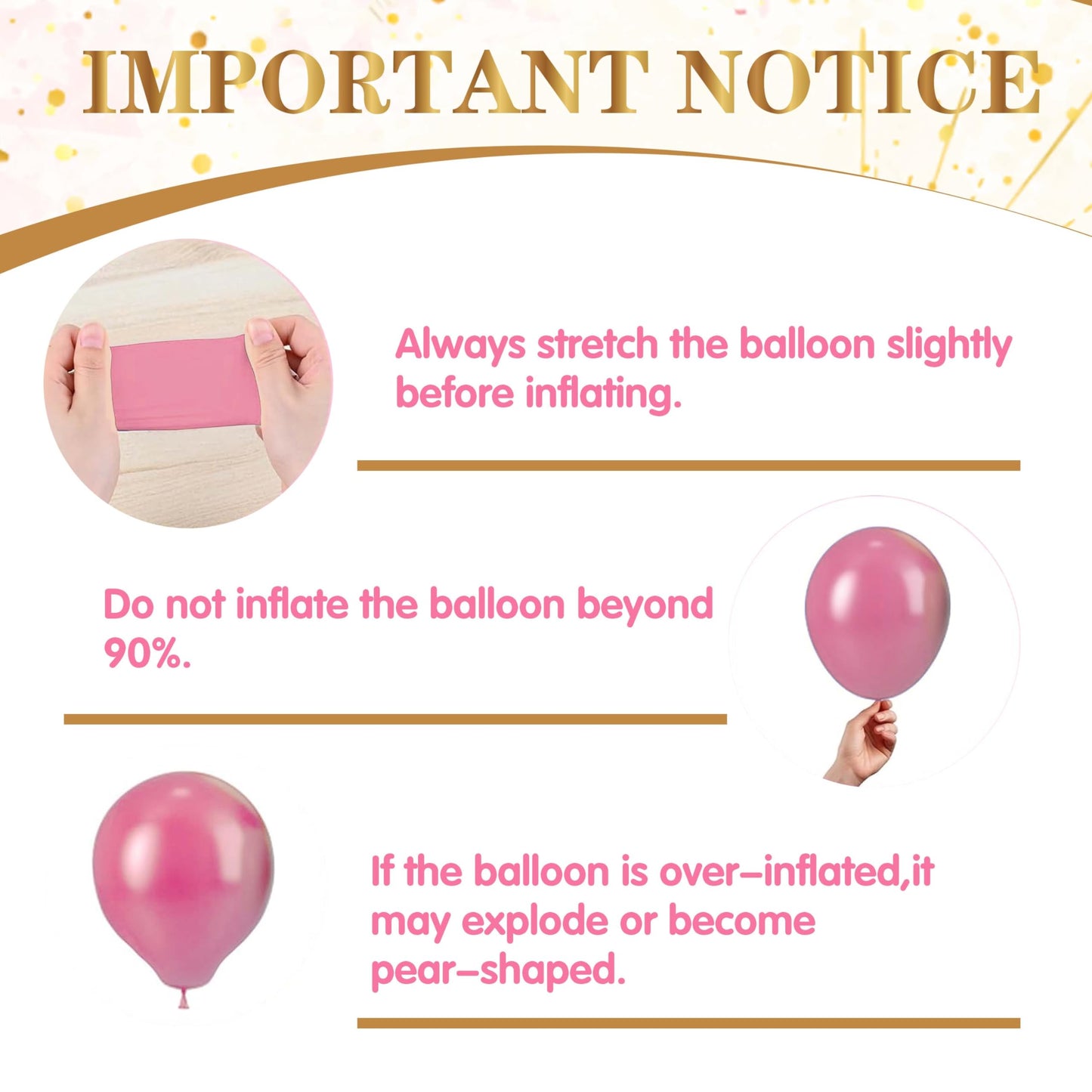 Jenlion 102pc Princess Balloon Garland Arch Kit – Pink Castle & Gold Crown, Pastel Macaron Colors