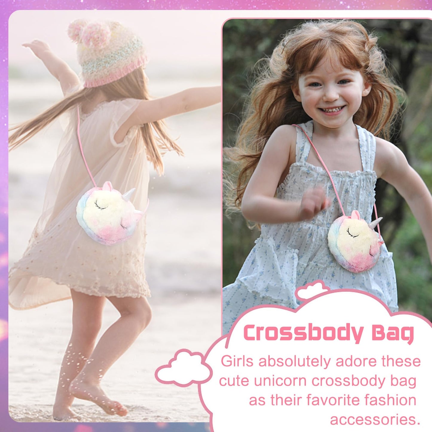 Jenria 9-Piece Unicorn Gift Set for Girls – Birthday & Gift Ideas for Ages 3-12