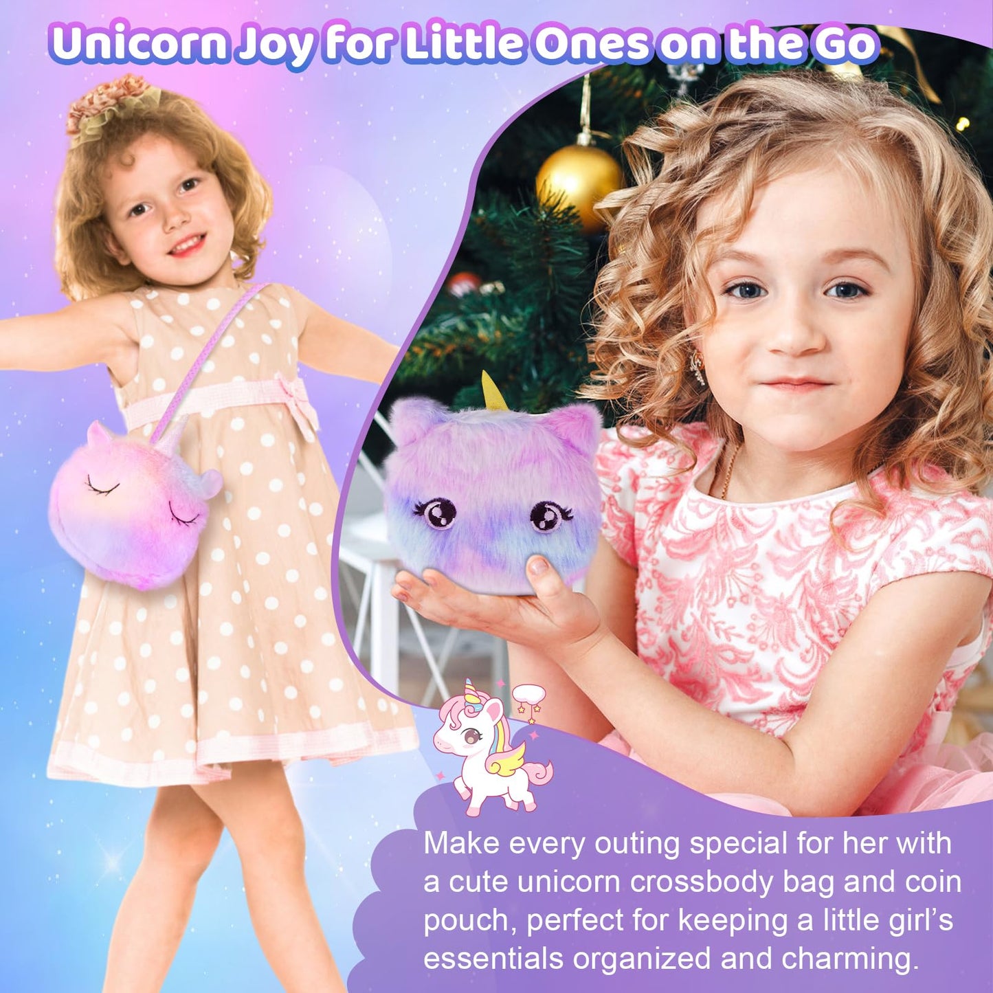 Jenria Unicorn Gift Set for Girls – Valentines Day & Birthday Toys