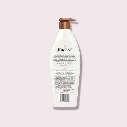 Jergens Hydrating Coconut Body Lotion, 16.8 fl oz