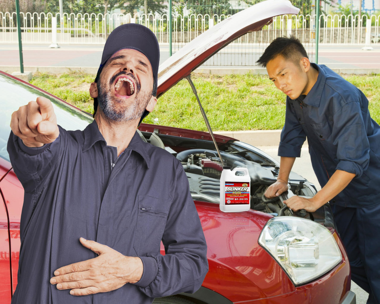 Jergrim Blinker Fluid Bottle – Hilarious Gag Gift for White Elephant & Car Lovers