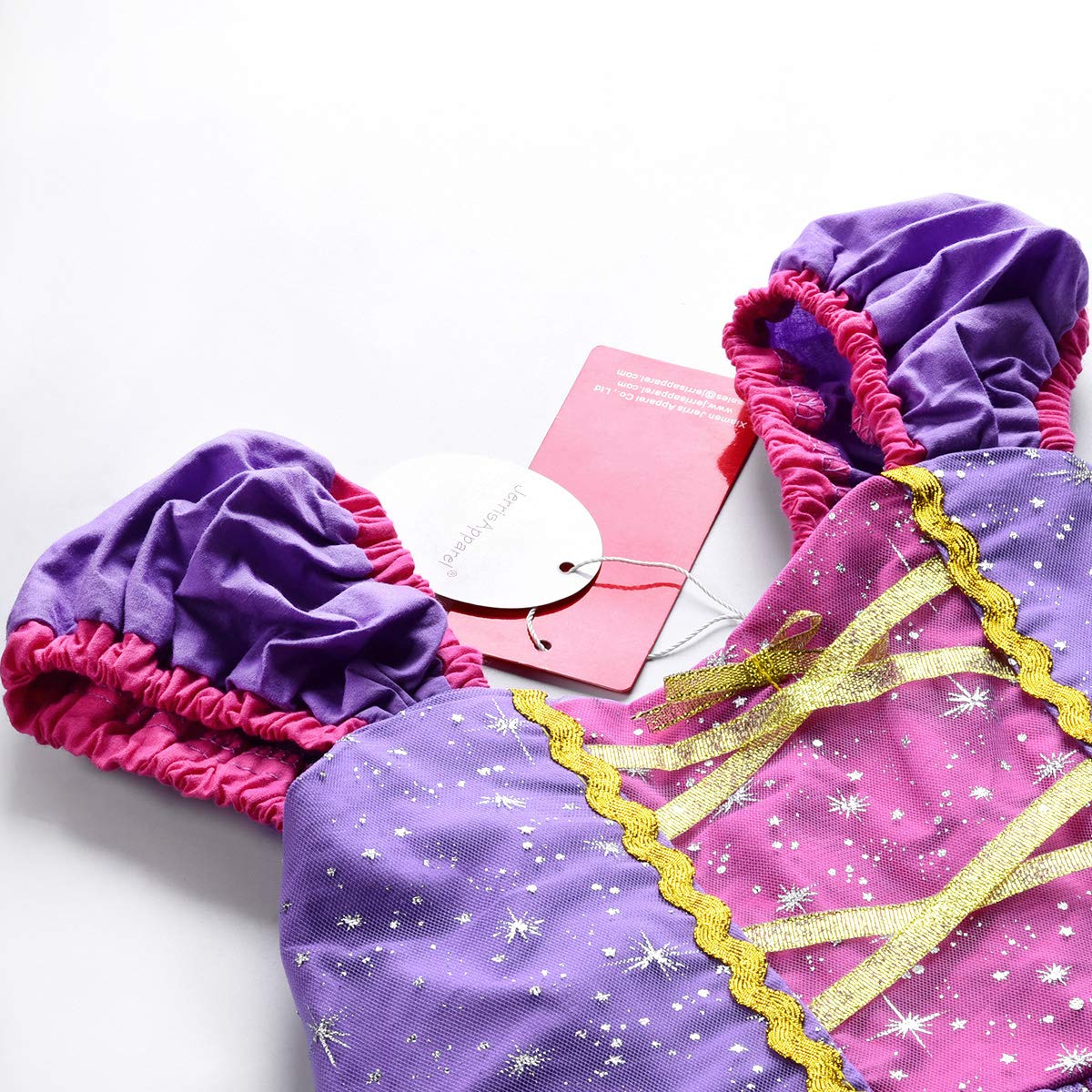 JerrisApparel Girl Princess Costume Dress 2T Purple — Birthday Party Outfit with Accessories