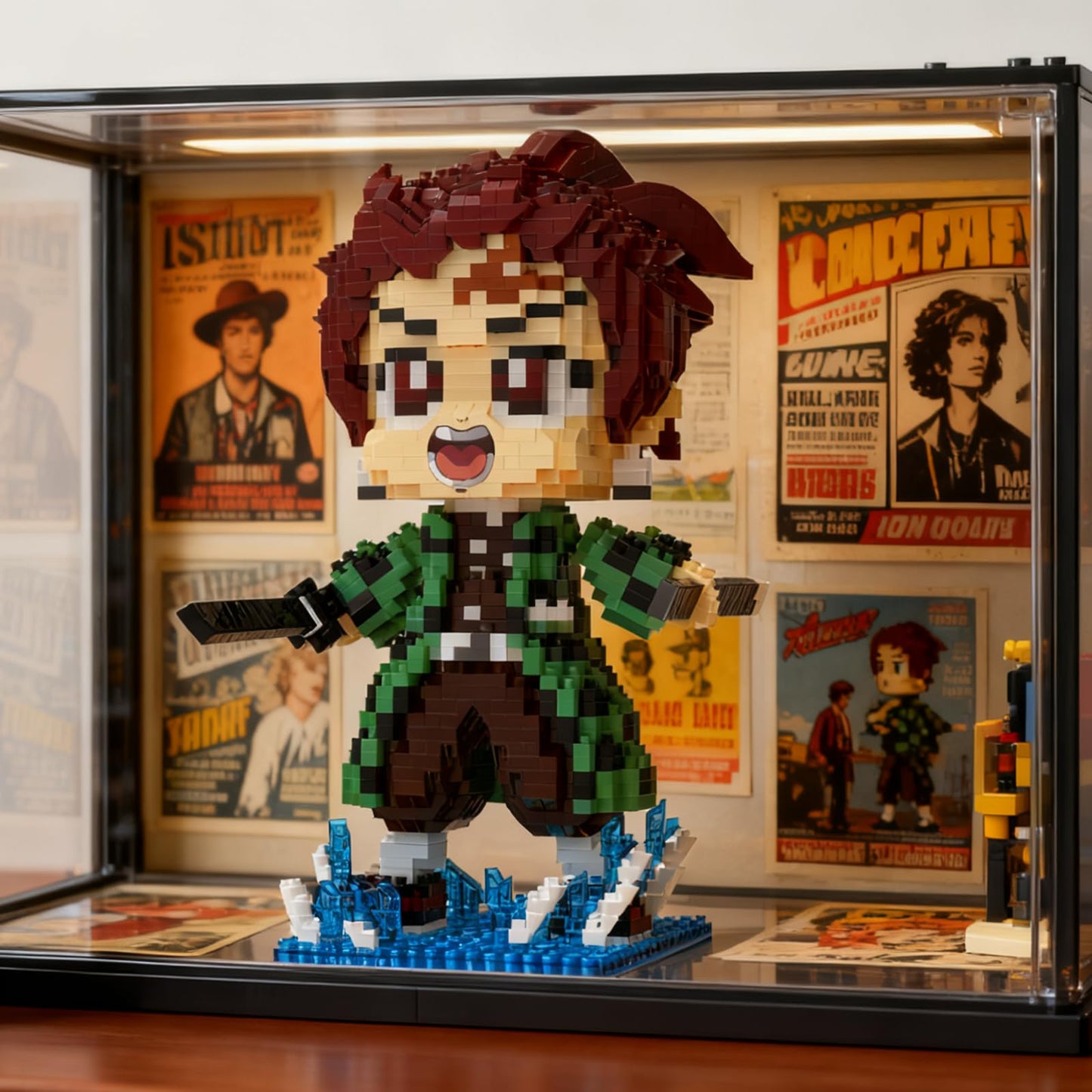 JESGO Kill Demon Figure Tanji rou Building Block Set | Monster Slayer Protagonist Micro Brick Models 1500PCS