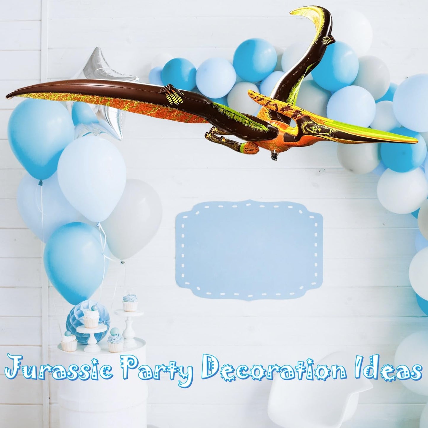 Jet Creations DI-PTE Dinosaur Pteranodon Inflatable – 57-inch Wingspan for Pool Parties & Birthday Decor
