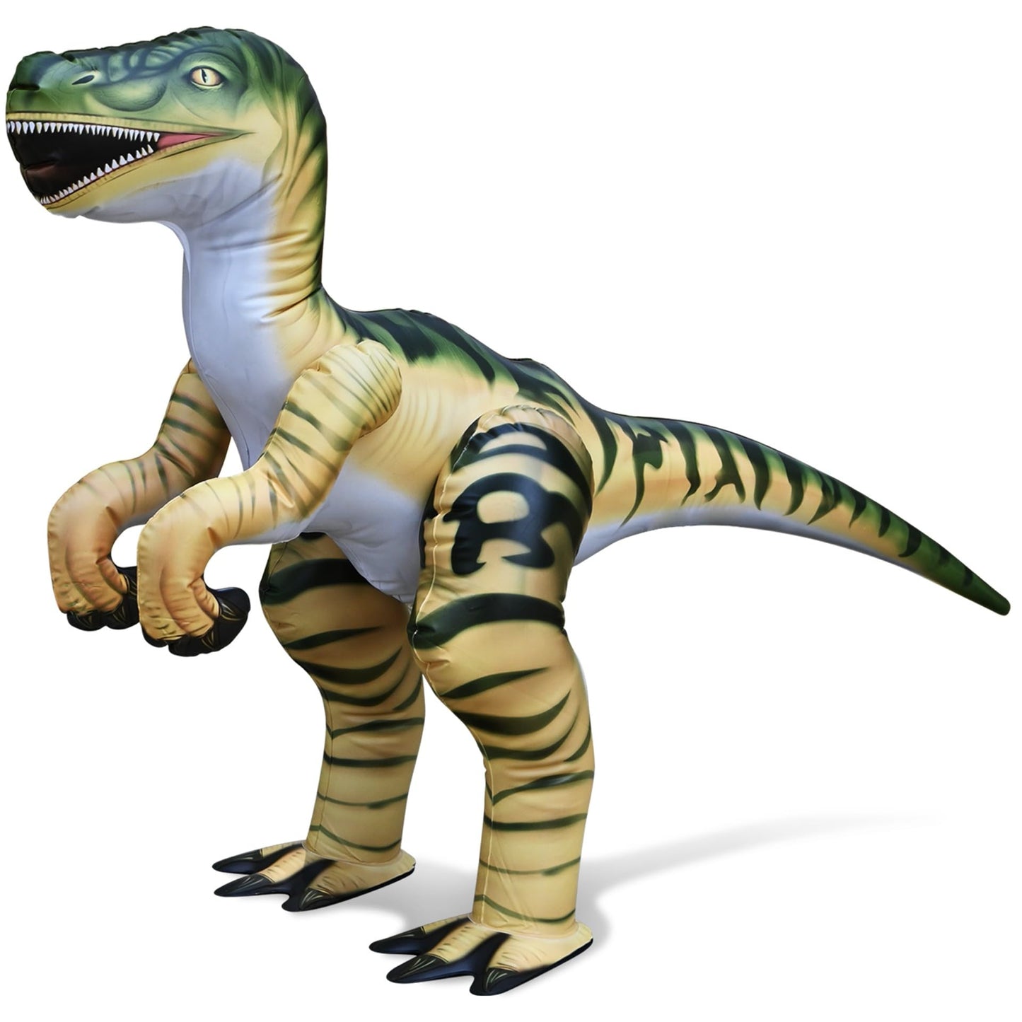 Jet Creations Large Velociraptor Inflatable — 51-Inch Durable & Lifelike Dinosaur