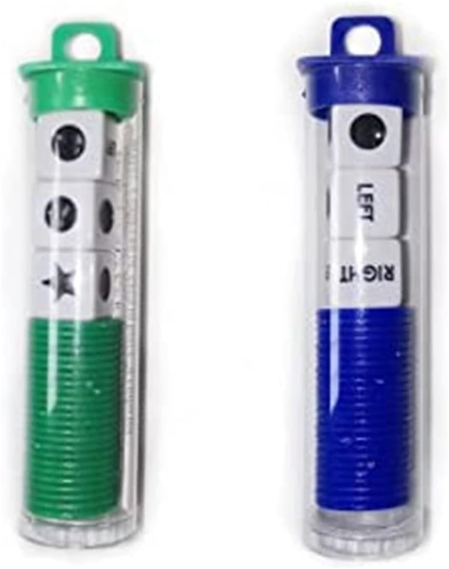 JHFY Left Right Center Dice Game Prime Set Bundle – 2-Pack, Assorted Colors