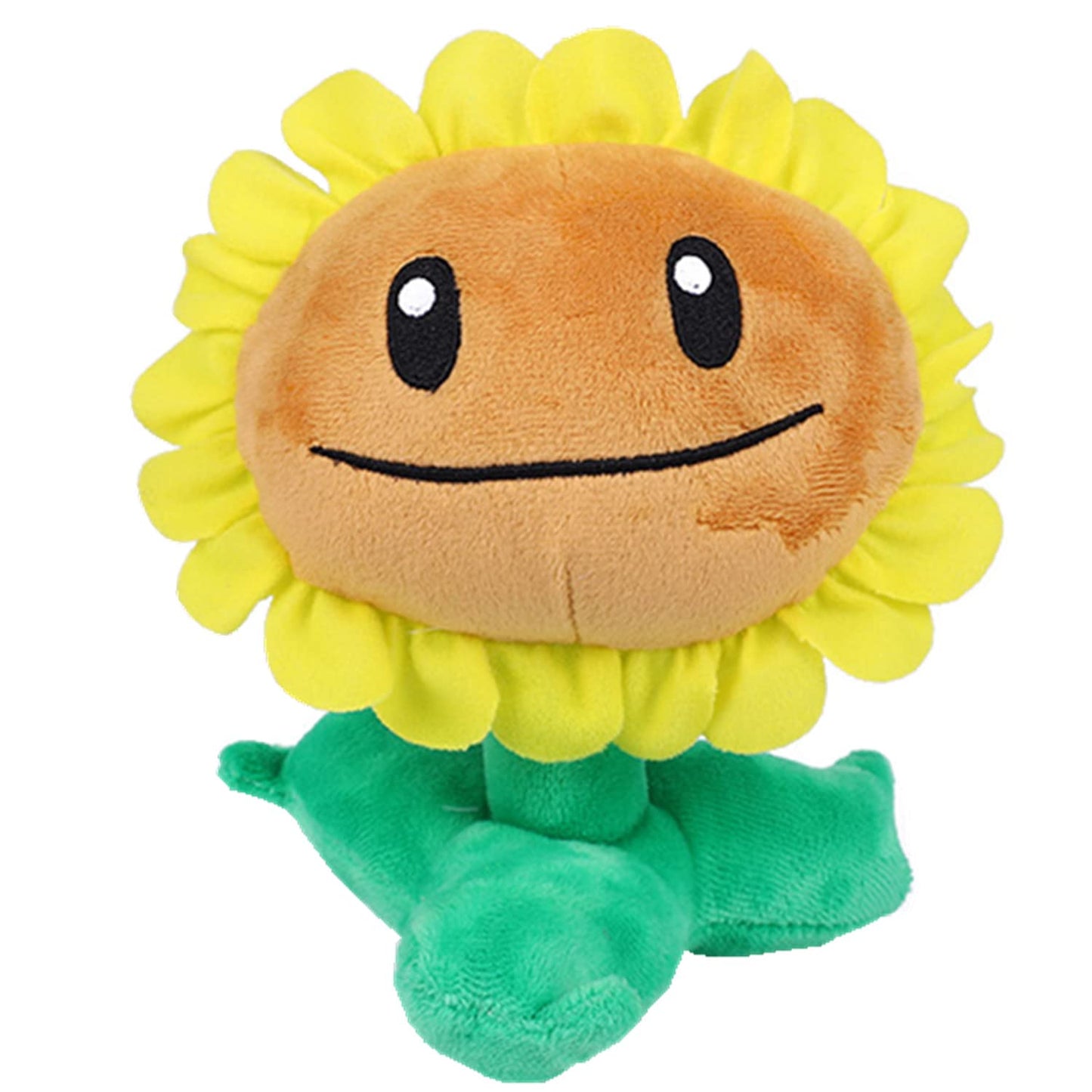JHESAO PVZ Sunflower Plush – 12-Inch Sunflower Plants and Zombies Soft Toy