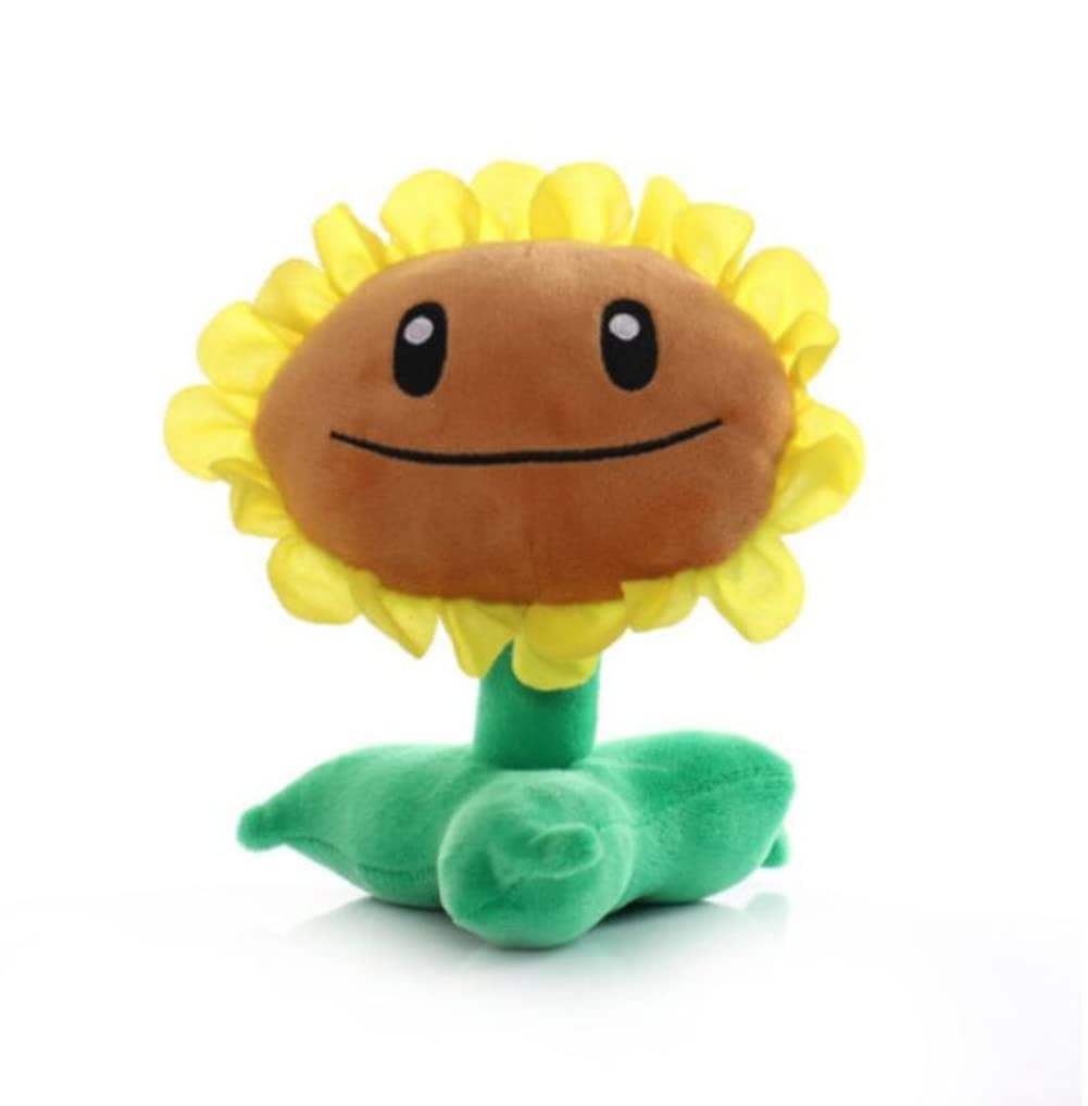 JHESAO PVZ Sunflower Plush – 12-Inch Sunflower Plants and Zombies Soft Toy