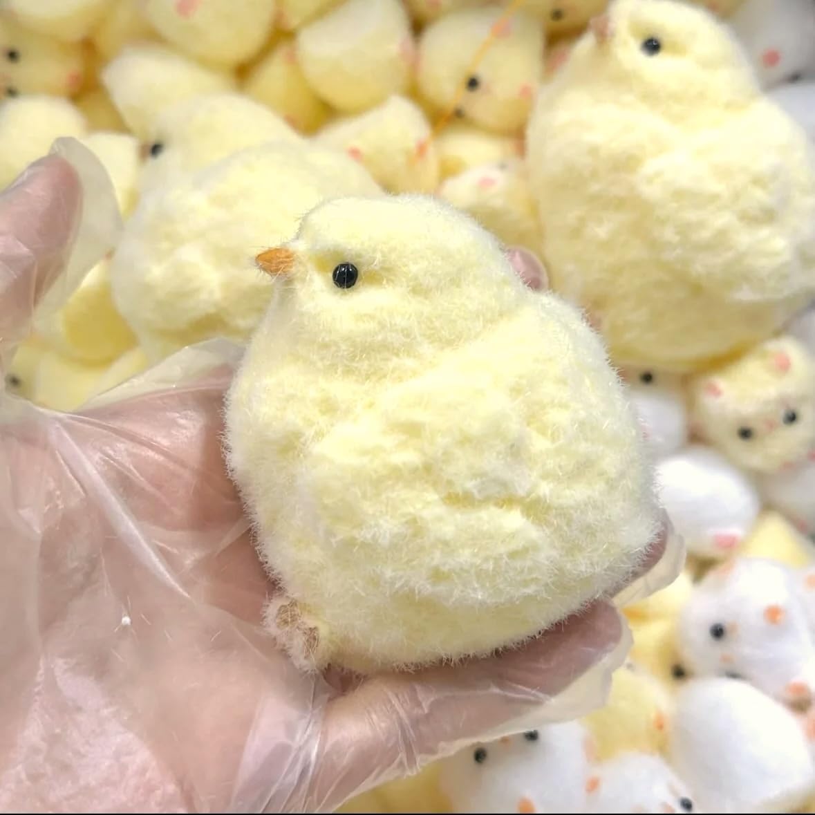 JIACAI Handmade Chick Squishy Toy — Ultra-Soft Fidget Stress Reliever