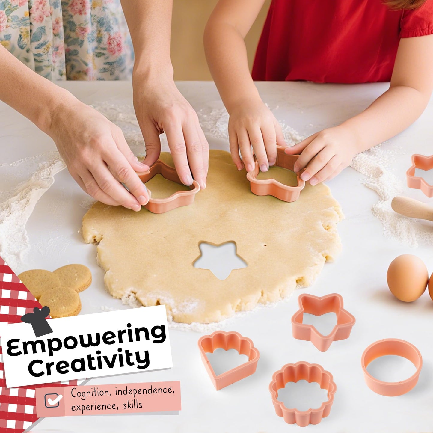 JIGQGY Ultimate Kids Baking Kit – 38-Piece Silicone Tools, BPA/BPS Free (Ages 8-12)