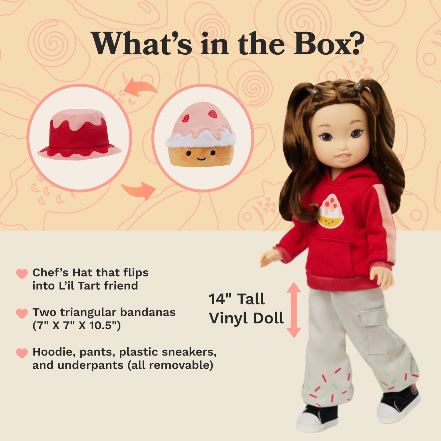 Jilly Bing Riley Mixed Baby Doll - Multicultural Asian & Caucasian Representation for Kids