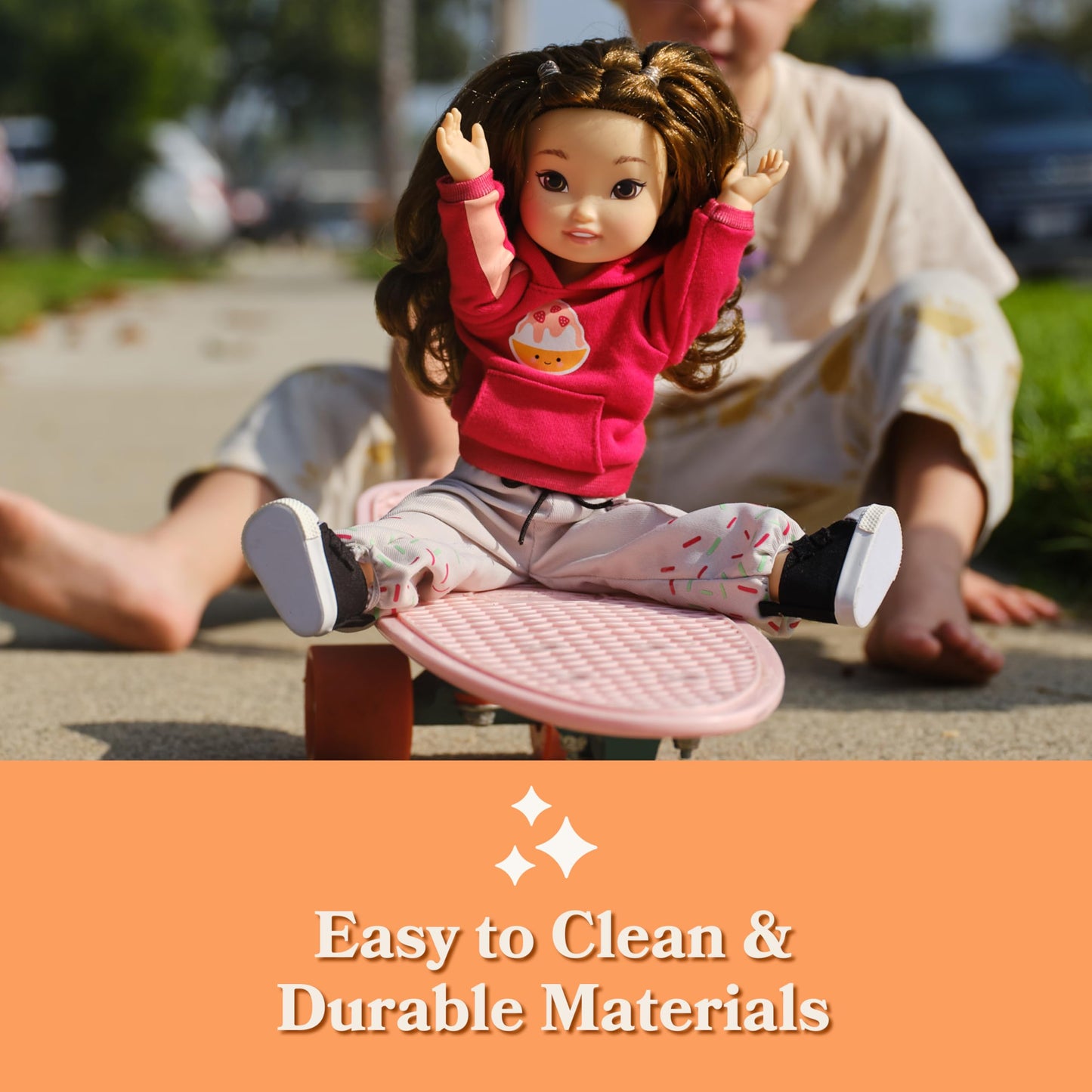 Jilly Bing Riley Mixed Baby Doll - Multicultural Asian & Caucasian Representation for Kids