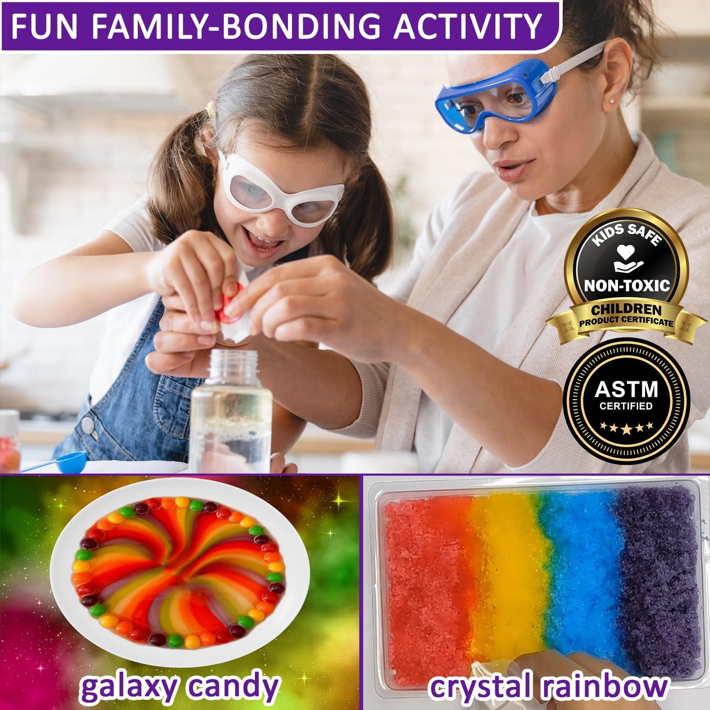 Jim&Gloria Science Kits for Kids – STEM Toys & Chemistry Set (Ages 5–12)