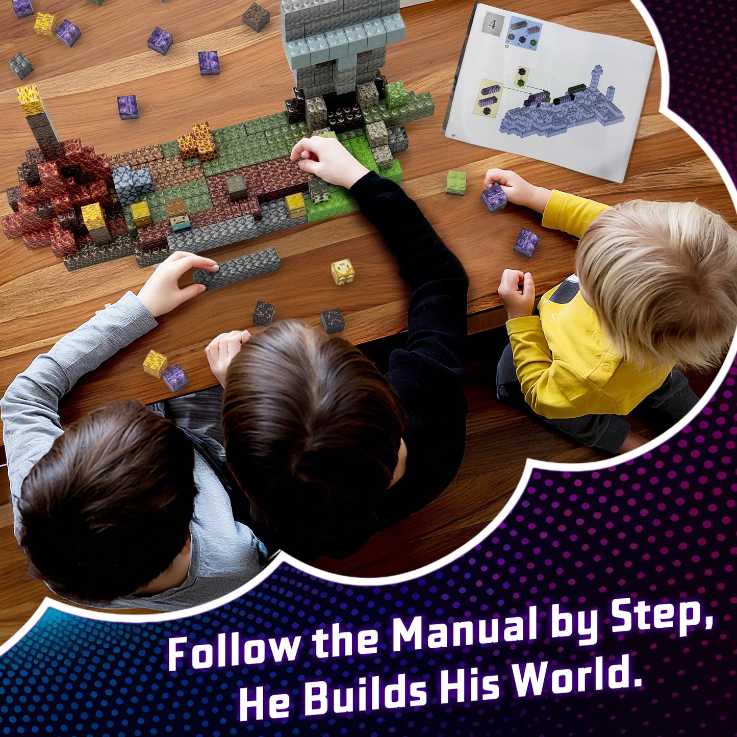 JIMI Building Blocks Set | Premium Interlocking Blocks with Characters & Vivid Scenes