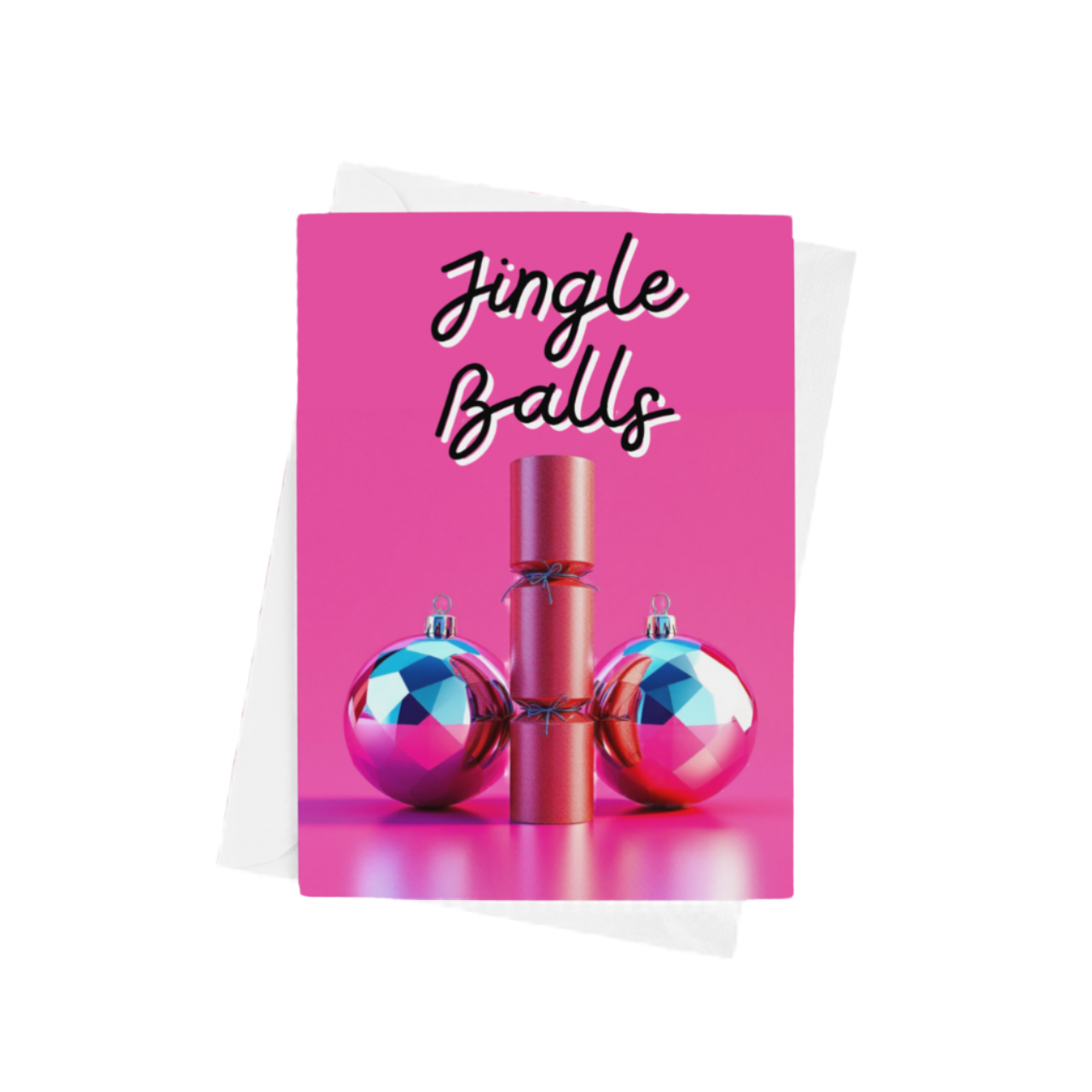 Jingle Balls Christmas Card
