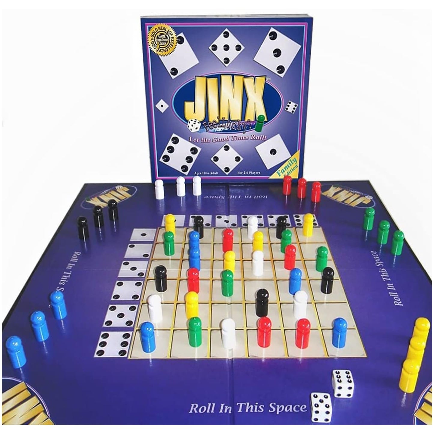 Jinx by Game Development Group | Fast, Fun Board Game of Chance for 2-6 Players
