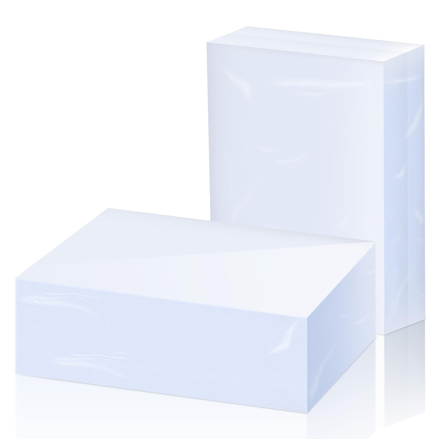 JIQEZNL 200ct Penny Card Sleeves – Clear 66x91mm Trading Card Protectors