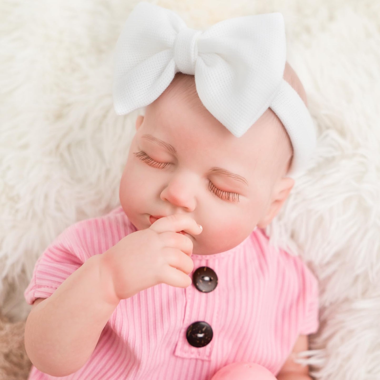 Jirachi Realistic Reborn Baby Doll - 18 Inch Full Body Vinyl Sleeping Girl