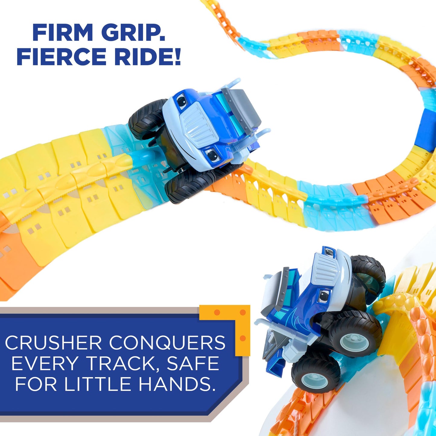 Blaze TurboTwist Racers Race Track Set Blue | JITTERYGIT