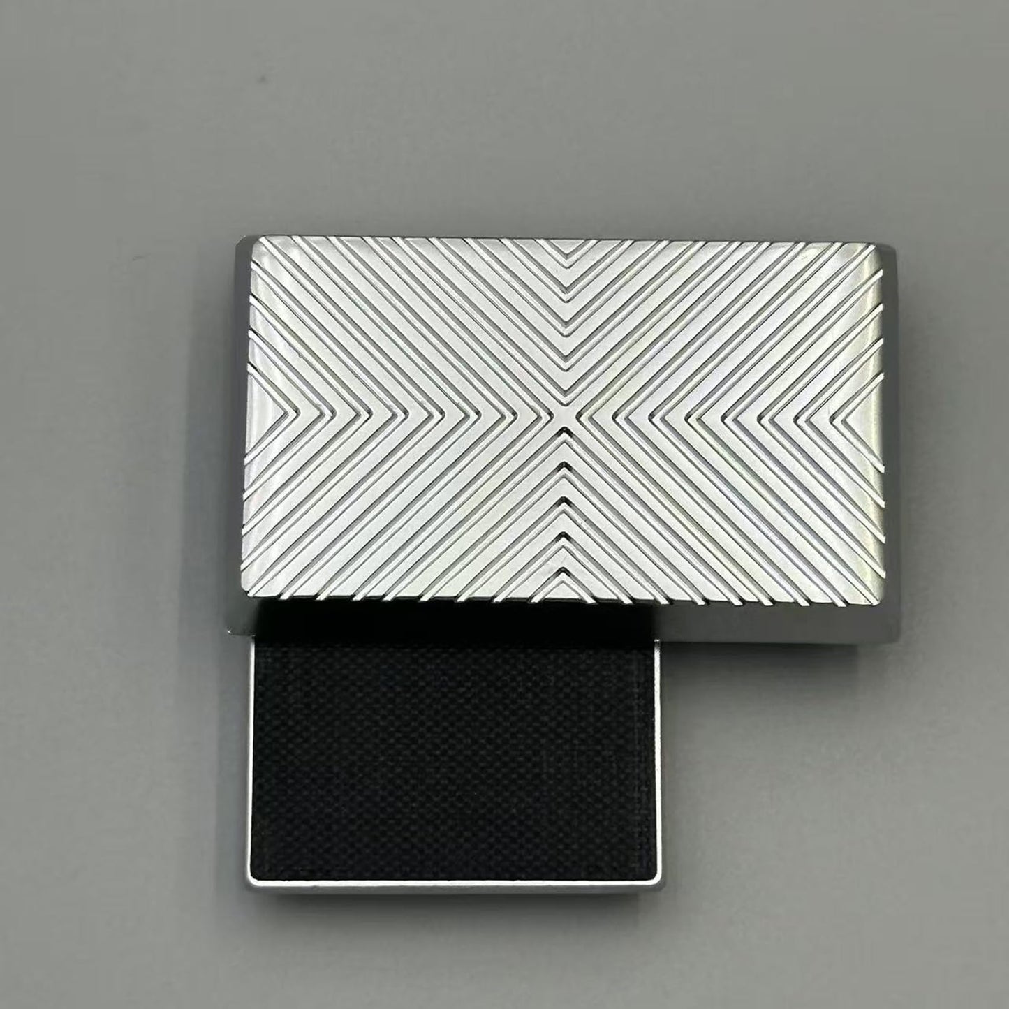 JC JIUCHUANG Infinite EDC Fidget Slider – Stainless Steel Fidget Toy for Adults