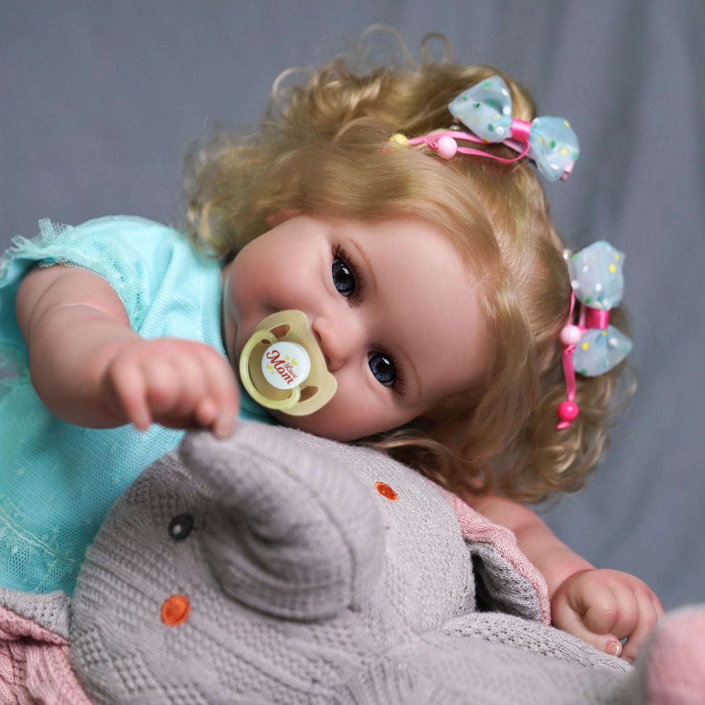 JIZHI Lifelike Reborn Baby Dolls - 20-Inch Realistic Newborn Doll with Feeding Kit