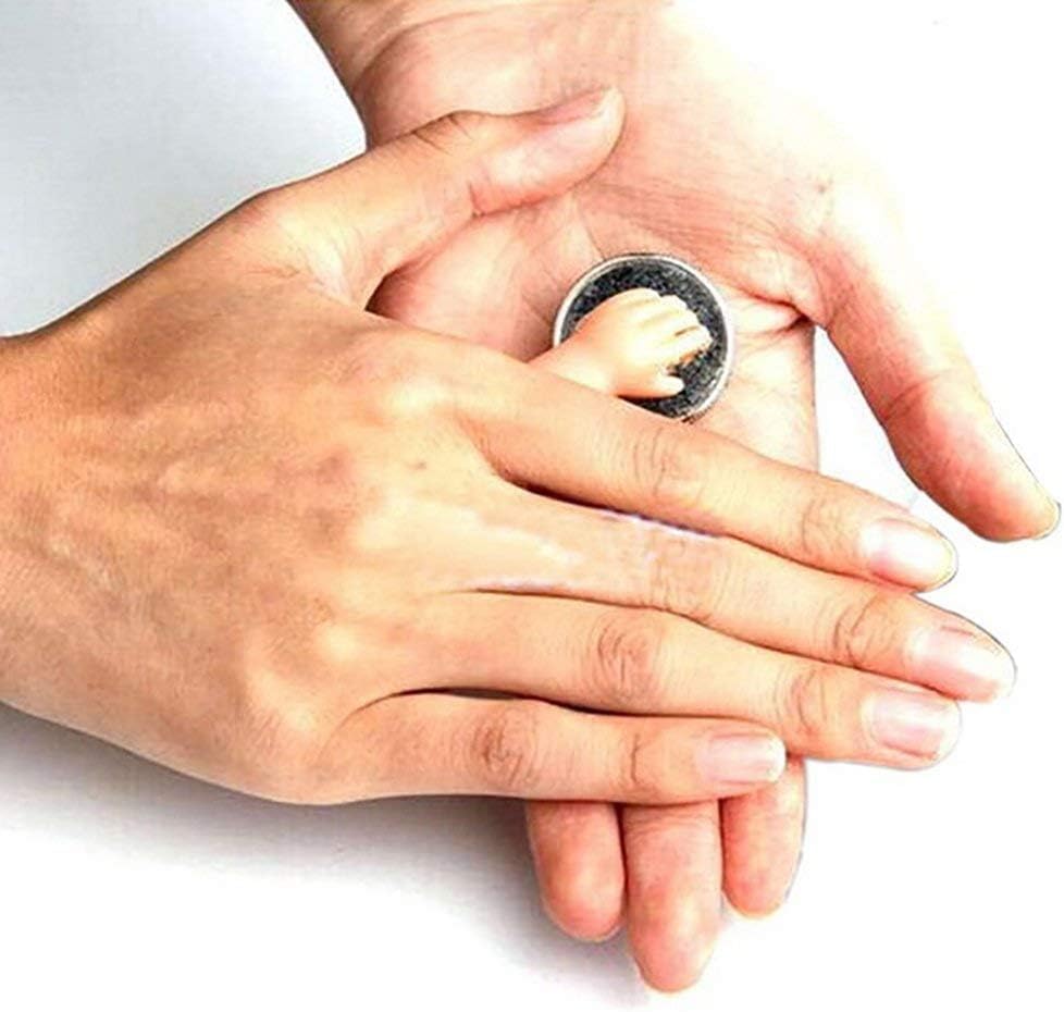 JJLFresheners Little Hand Coin Disappeared Trick Tool – Close-Up Magic Props