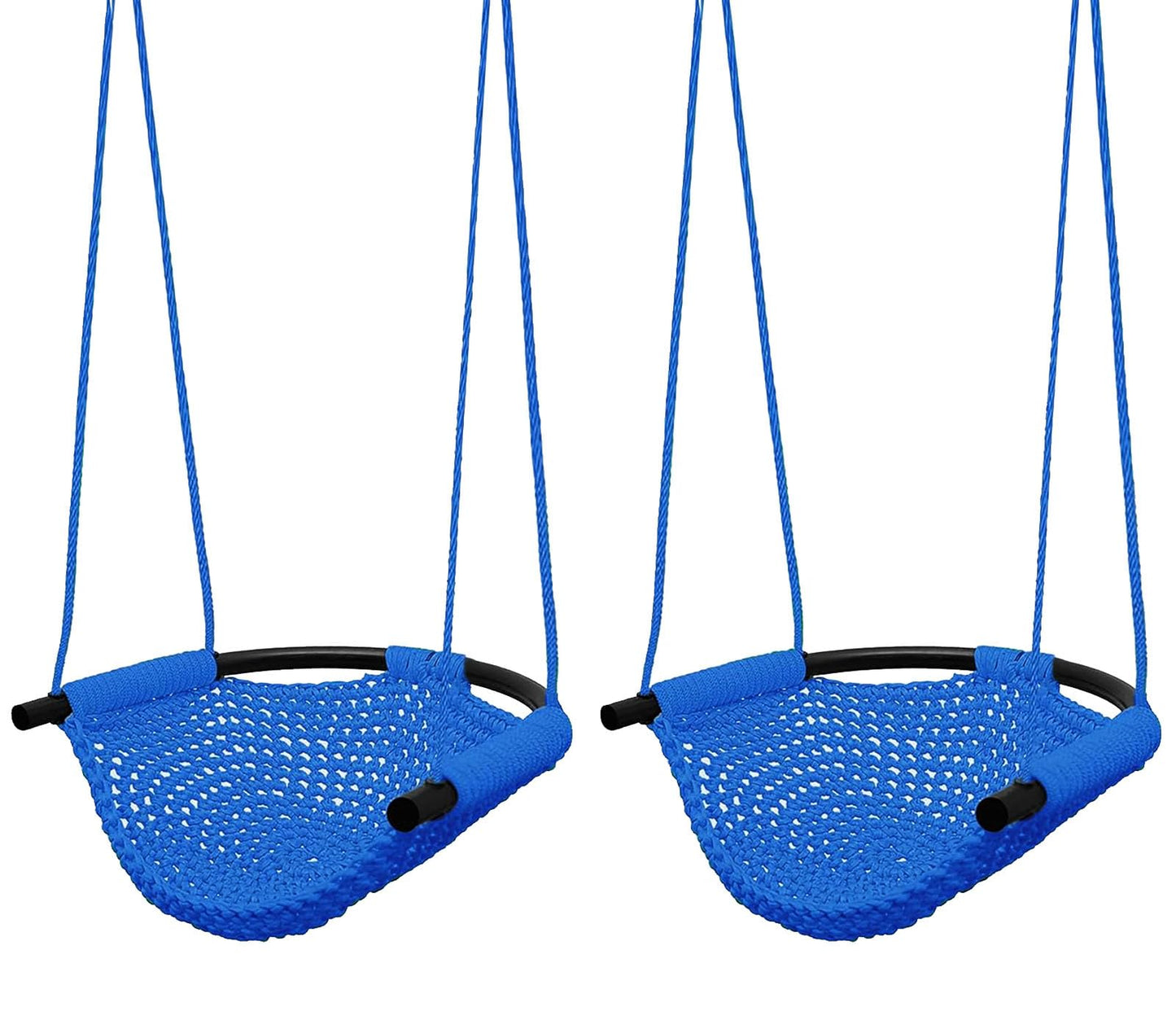 JKsmart 2 Pack Kids Swing Seat – Heavy Duty Rope Swing, 440 lb Capacity (Blue)