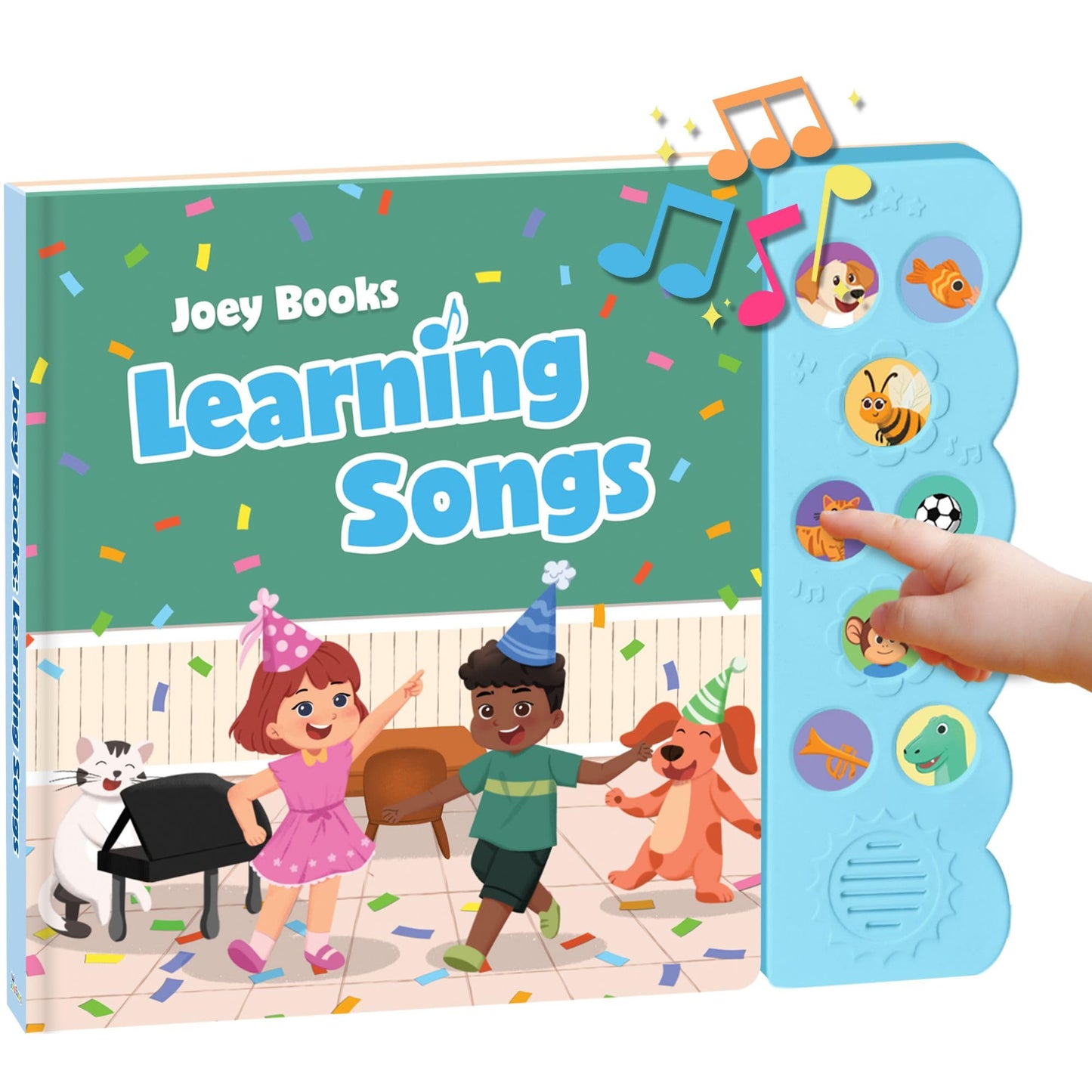 Joey Books: Learning Songs – Press and Play Nursery Rhymes Book