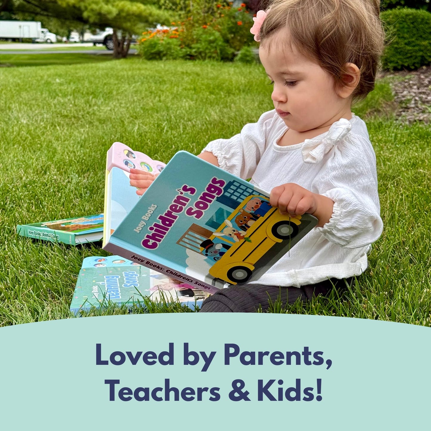 Joey Books: Press & Play Song Book with 8 Classic Nursery Rhymes